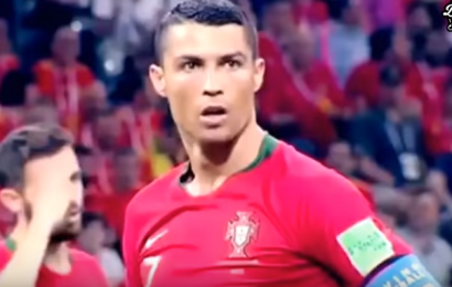 RONALDO GAK BISA DI BULLI !!!LIHAT PERLAKUAN DE GEA SAAT PINALTY