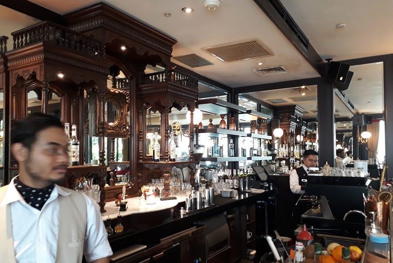 Bistro Baron Art Deco style Plaza Indonesia Jakarta